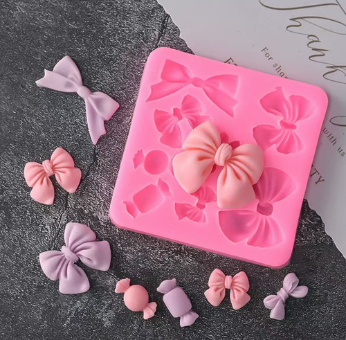 Bow knot silicone mould - bow,