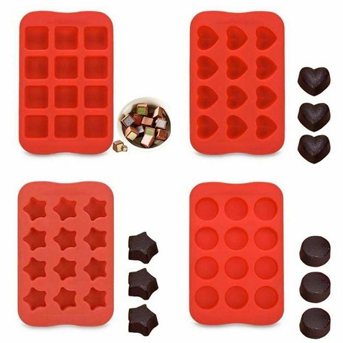 Ice cube tray fudge cake - cube,