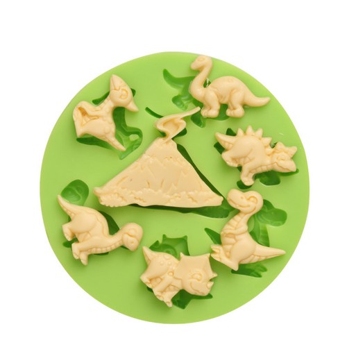 Silicone dinosaurs mould - dinosaurs,
