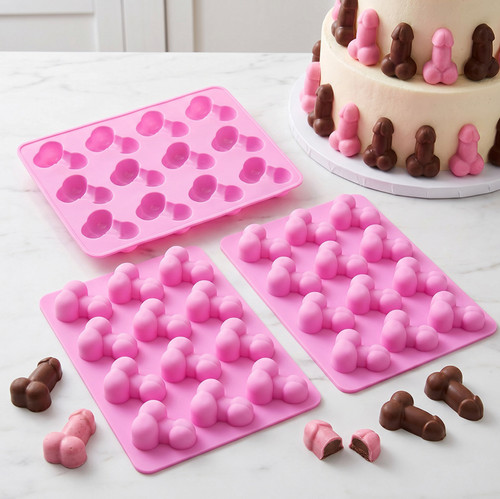 Fun penis silicone chocolate - penis,