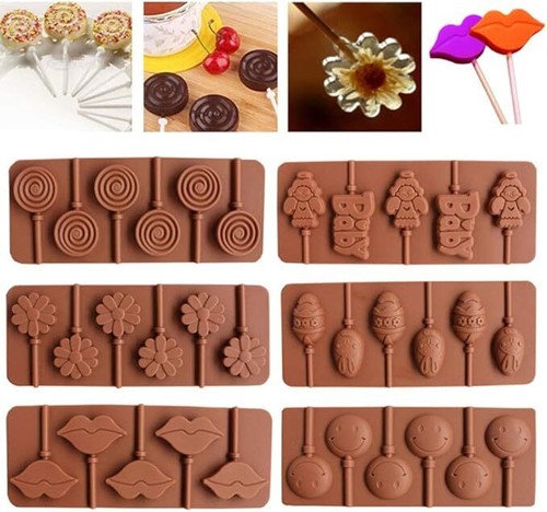 Lollipop silicone mould - silicone,