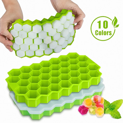 Ice cube tray with lid - cube, mould