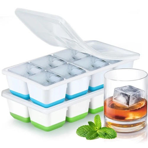 Large silicone ice - ice, tray