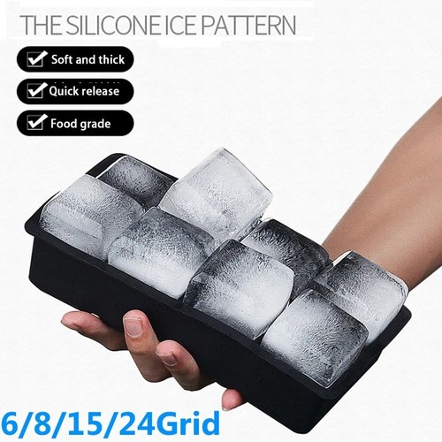 Large silicone ice - ice, tray