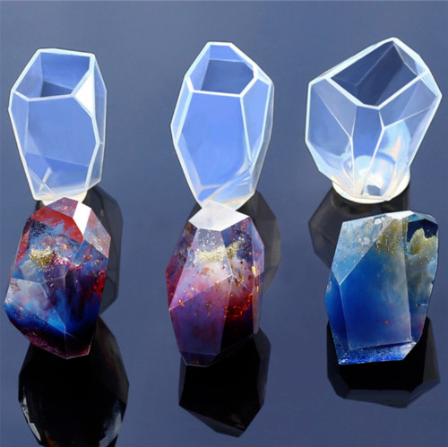 Crystal diamond rock set 3 - set, of