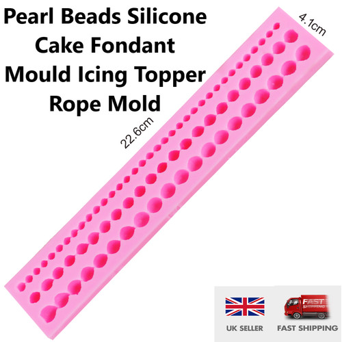 Pearl beads silicone cake - pearl,