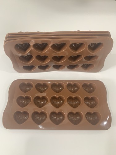 Heart shape silicone chocolate - silicone,