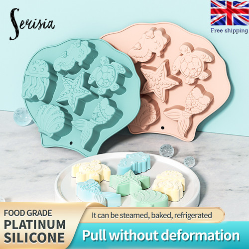 Silicone ocean mould non stick - silicone,