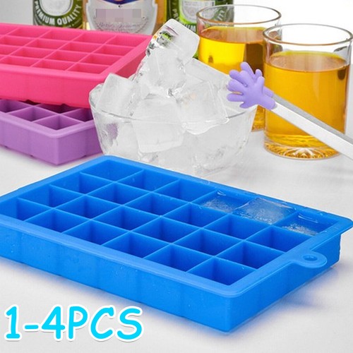 Grids silicone ice cube - 4x,