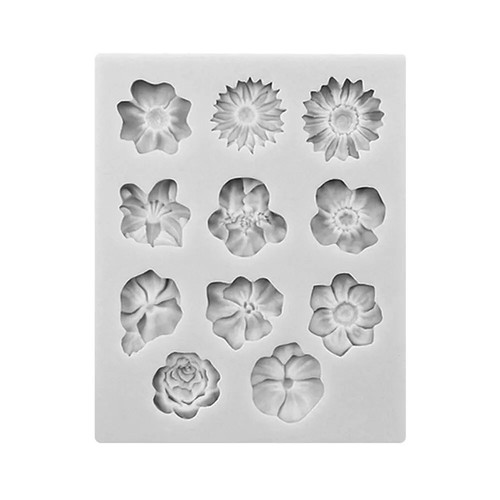 Silicone flower lace fondant - silicone,