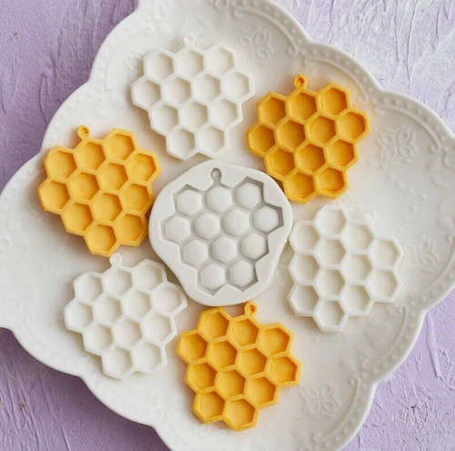 Honeycomb honey silicone - honey,