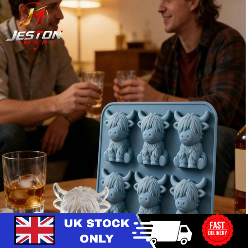 Cow silicone ice cube - cube, tray