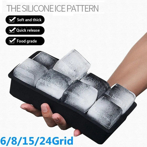 Large silicone ice cube tray - ice,