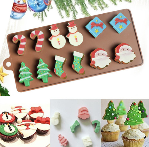 Christmas santa silicone - christmas,