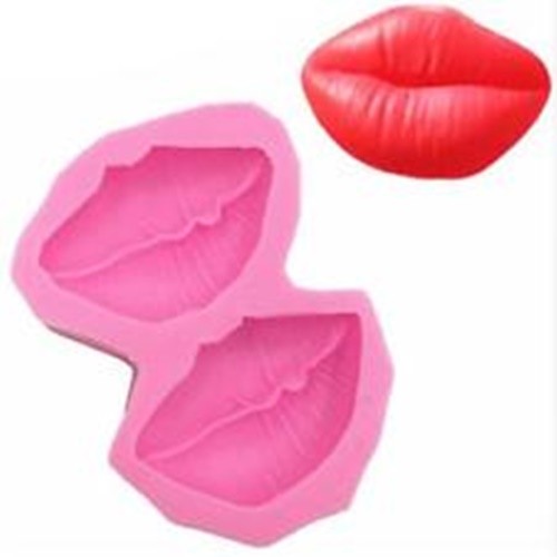 Silicone lips mould kiss pout - silicone,