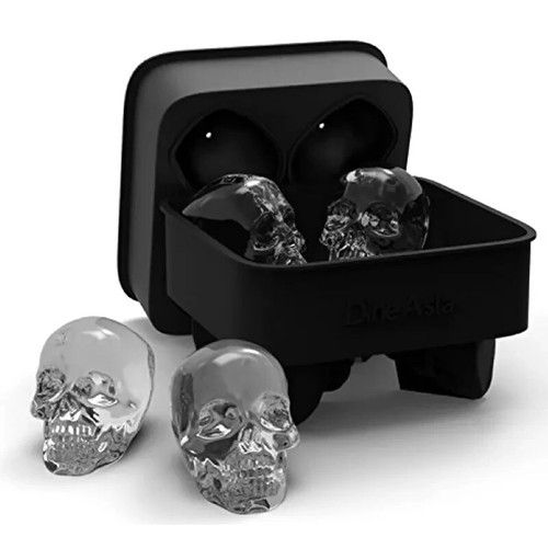 Skull ice cube mould - mould, tray