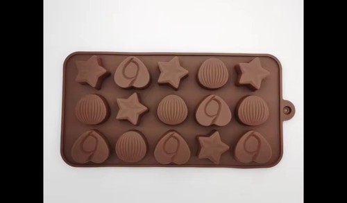 Silicone heart star truffle - heart,