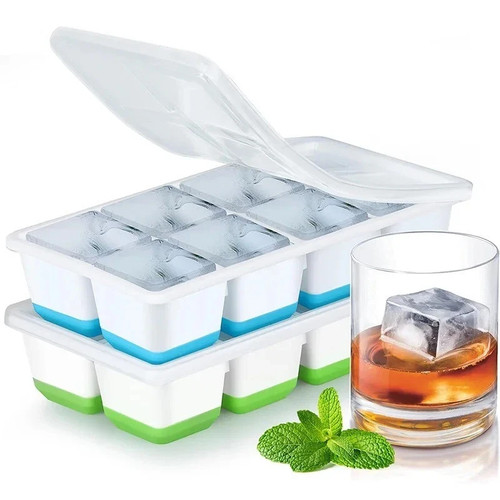 Large silicone ice cube tray - silicone,