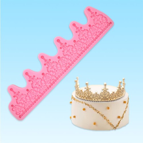 Large crown mould - large, silicone