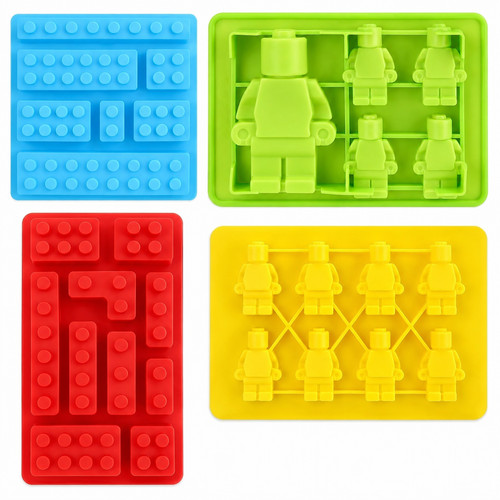 4pc silicone building - 4pc,