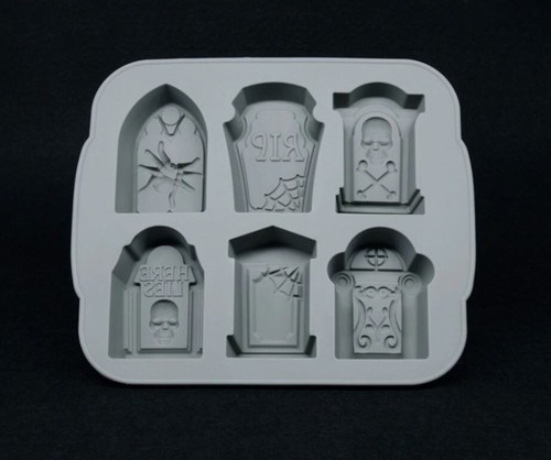 Halloween gravestone silicone - halloween,