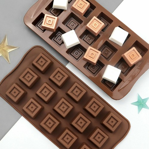 Square silicone mould - square,