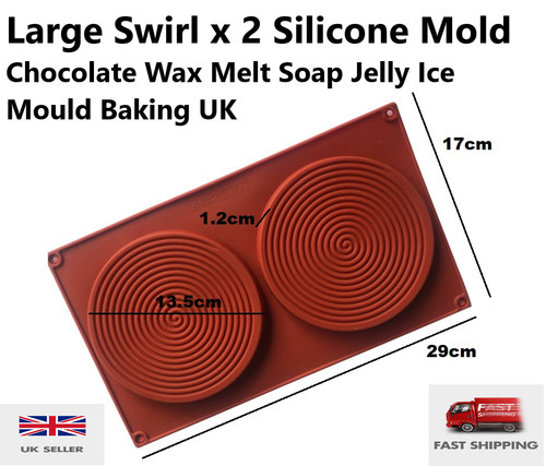 Large swirl silicone - large,