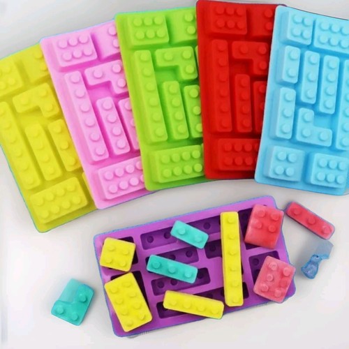 Mini blocks shape ice - shape, bricks